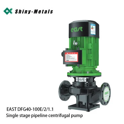 East Dfg40-100e/2/1.1 Pipeline Pump Single Stage Centrifugal Pump